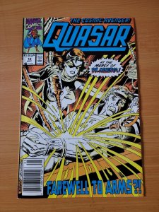 Quasar #10 Newsstand Variant ~ NEAR MINT NM ~ 1990 Marvel Comics