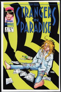 Terry Moore's Strangers in Paradise #4 (1997) Strangers in Paradise