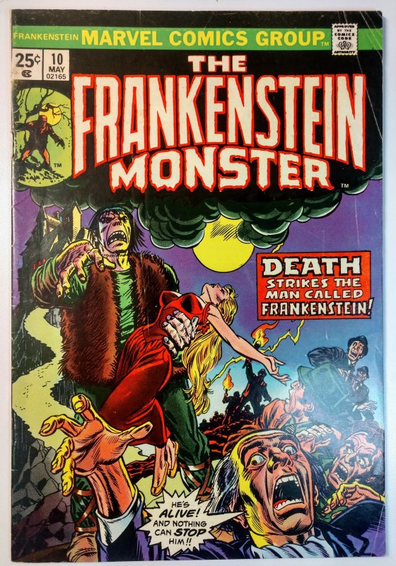 The Frankenstein Monster #10 (6.0, 1974)