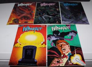Mixed Lot 14 FIRST Comics WHISPER '83#1-2,'85#1,'86#1-6,'87#7-10,'88#11(SRU127)