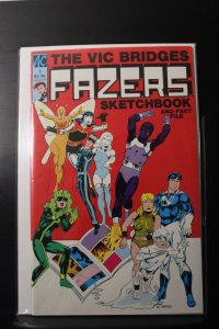 Vic Bridges Fazers Sketchbook and Fact File (1986)