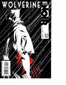 Lot Of 2 Marvel Comic Books Wolverine Noir #1 and Netsuke #3 BH52