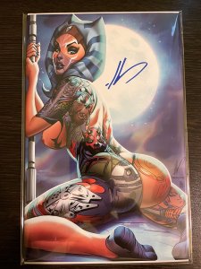 DEATHRAGE #1 COSPLAY EXCLUSIVE VIRGIN COVER SIGNED COA LTD 300 NM+