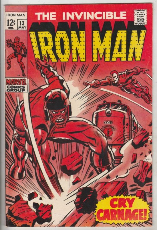 Iron Man #13 (May-69) NM- High-Grade Iron Man