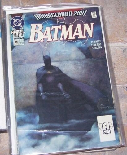 Batman Annual #15 1991, DC armageddon 2001 joker catwoman MONARCH future robin 