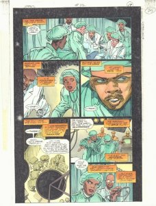 Steel #42 p.19 Color Guide Art - Operating Room - 1997 by John Kalisz