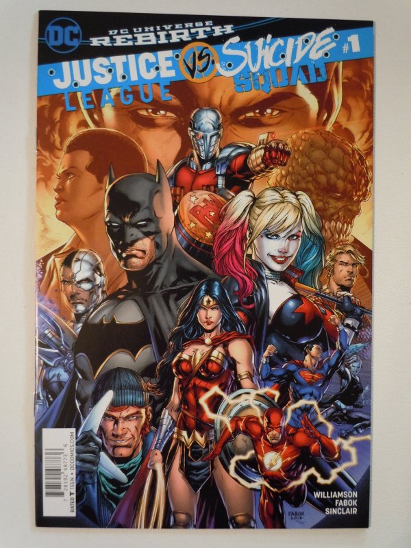 Justice League vs. Suicide Squad #1 (2017) Walmart Variant