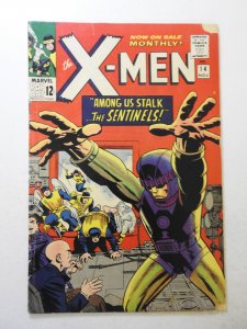 The X-Men #14 (1965) GD/VG Condition centerfold detached bottom staple
