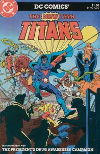 New Teen Titans (Giveaways and Promos) #1 VG ; DC | low grade comic Drug Awarene