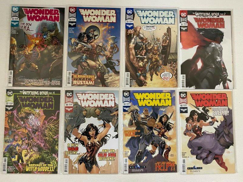 Wonder Woman lot 41 different from #1-60 8.0 VF (2016- 5th series) 