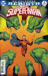 New Super-Man #3 VF/NM ; DC