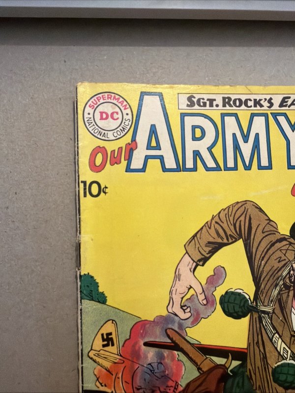Our Army at War #93 1st appearance of Zack Nolan LOW GRADE