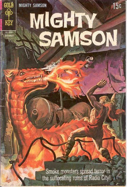 MIGHTY SAMSON 16 VG   November 1968 COMICS BOOK