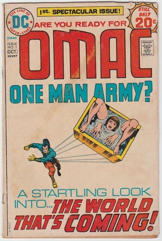 OMAC the One Man Army Corps #1 & #2