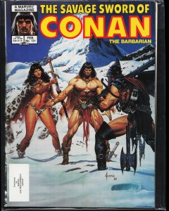 The Savage Sword of Conan #121 (1986) Conan