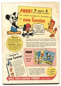New Funnies #159 1950- WOODY WOODPECKER- Easter cover