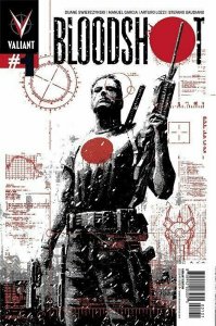Bloodshot #1 1:20 David Aja Variant Valiant 2012 NM B2.