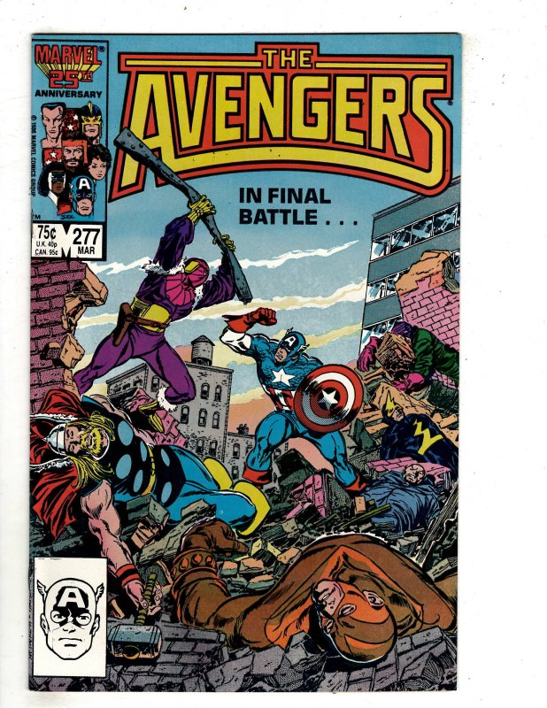 The Avengers #277 (1987) FO32 | Comic Books - Copper Age, Marvel, Avengers,  Superhero