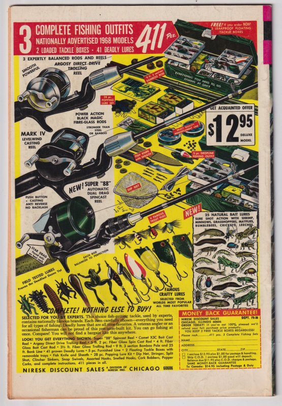 Edgar Rice Burroughs' Tarzan #176 (1968)