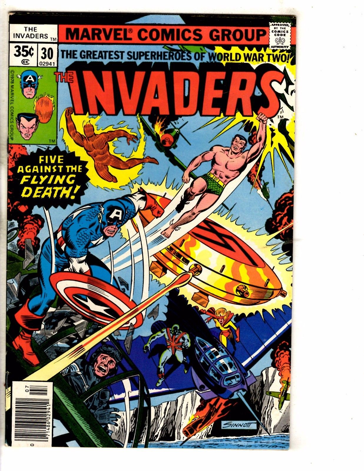 Invaders #7 Values and Pricing, Marvel Comics