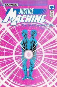 Justice Machine #23 Comico Comics 11/88 (VF+ 8.5/Stock Photo)