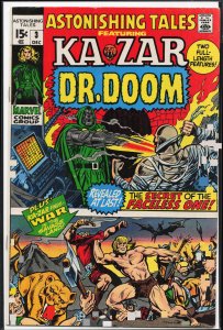 Astonishing Tales #3 (1970) Doctor Doom