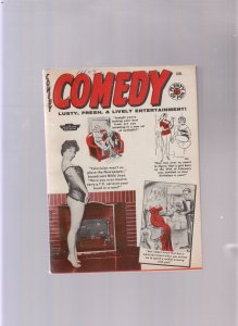 Comedy Vol. 8  #45 - January Issue - Ward Pin-ups (FN) 1959