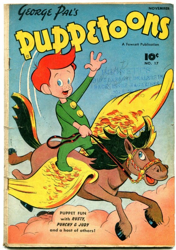 GEORGE PAL'S PUPPETOONS #17 1947-FAWCETT-PUNCH & JUDY VG