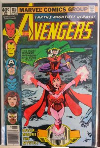 The Avengers #186 (1979) Key 1st App Chthon in Avengers