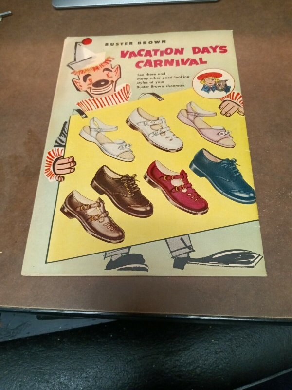 Buster Brown Comic Book # 43 (Promo) Brown Shoe CO. (1956) Final Issue ! |  Comic Books - Silver Age, Buster Brown, Westerns / HipComic