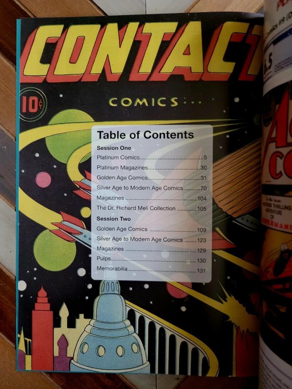 Heritage Auctions: Comic Books & Memorabila - Nov 20 + 22, 2025 Action Comics
