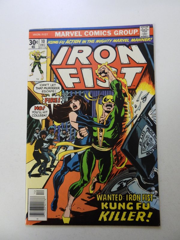 Iron Fist #10 (1976) VF- condition