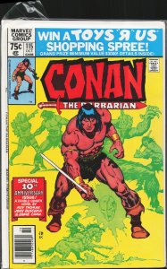 Conan the Barbarian #115 (1980) Conan