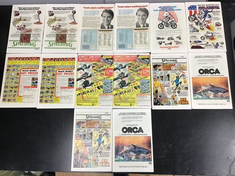 14PC ETERNALS LOT (6.5 OB)  KIRBY, #3-16!! 1977