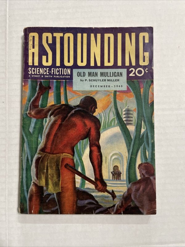 Astounding Science Fiction Pulp December 1940 Volume 26 #4 G/VG