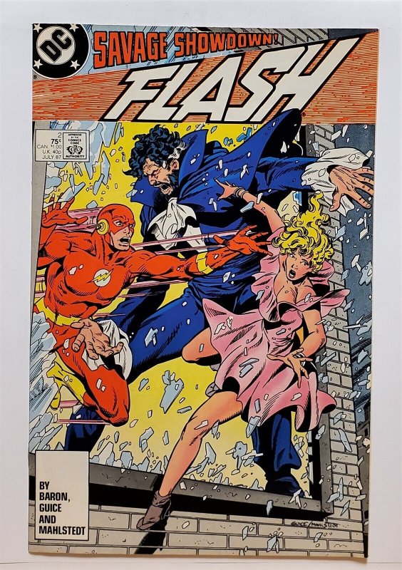 Flash (2nd Series) #2 (July 1987, DC) VF  