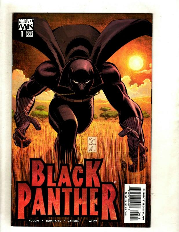 Black Panther # 1 VF/NM Marvel Comic Book 1st Print Romita Jr. Cover Art HY1