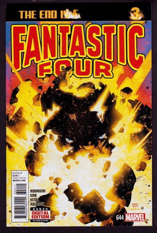 Fantastic Four #644 (May, 2015, Marvel) 9.4 NM