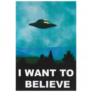 The X-Files I Want To Believe Poster 24X36 Poster