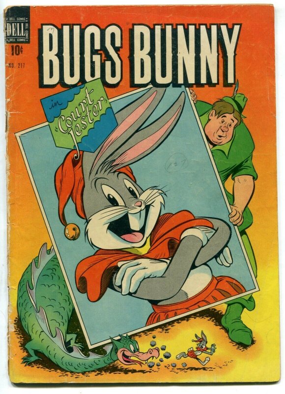 Bugs Bunny 217 VG 4.0 Dell Four Color 1949 Golden Age Cartoon Tie In
