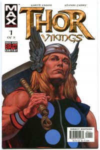 THOR VIKINGS #1 2 3 4 5, NM+, Garth Ennis, Glenn Fabry, Hammer, Thunder,  2003