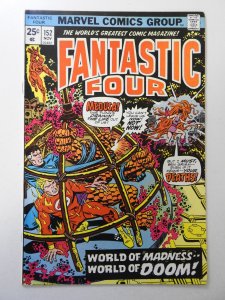 Fantastic Four #152 (1974) FN+ Condition! MVS intact!