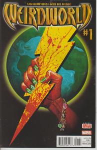 WEIRDWORLD #1 - MARVEL -  BAGGED & BOARDED