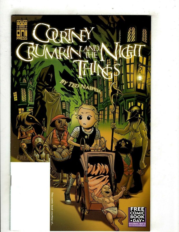 12 Courtney Crum Rin & The Night Things Comics # 1 2 3 FCBD 4 1 2 3 4 1 3 4 GE5