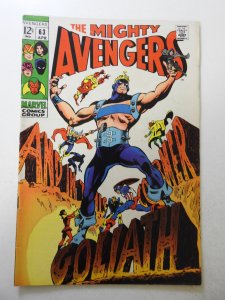 The Avengers #63 (1969) FN Condition!