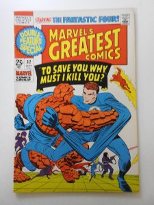 Marvel's Greatest Comics #32 (1971) Reed vs Ben!! Awesome VF+ Condition!!