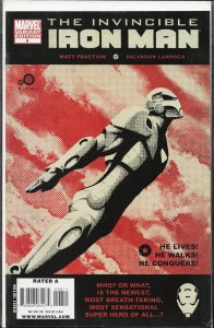 Invincible Iron Man #6 Variant Cover (2008) Iron Man