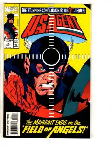 Lot Of 6 Marvel Comic Books US Agent # 1 2 3 4 + Underworld # 1 2  CR49