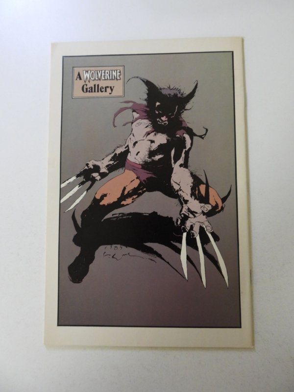 Wolverine #10 (1989) VF- condition stain back cover