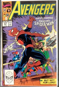 The Avengers #317 (1990, Marvel) Featuring Spider-Man. NM